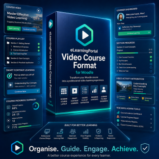 eLearningPortal Video Course Format for Moodle